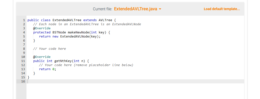 8.11 LAB: AVL tree Nth largest operation Step 1: | Chegg.com