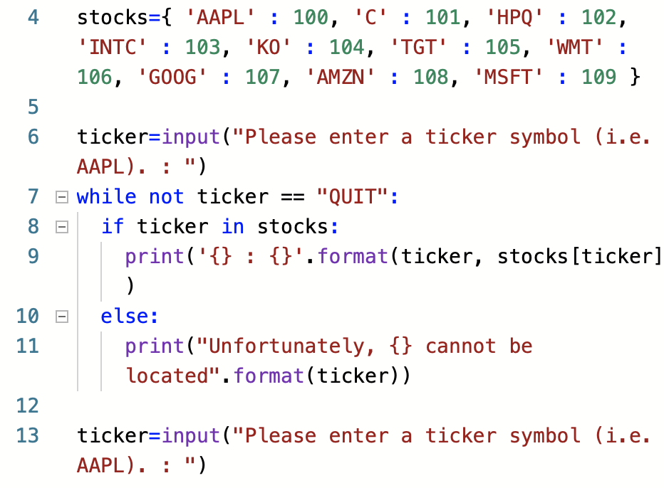 Solved python The assignment is to create a dictionary of | Chegg.com