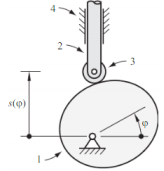 Solved A disc cam with reciprocating follower should rotate | Chegg.com