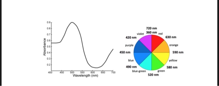 light absorption spectrum