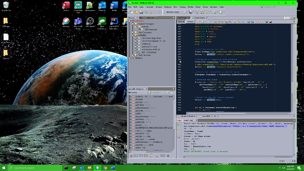 Solved I cannot figure out why this program is not updating | Chegg.com