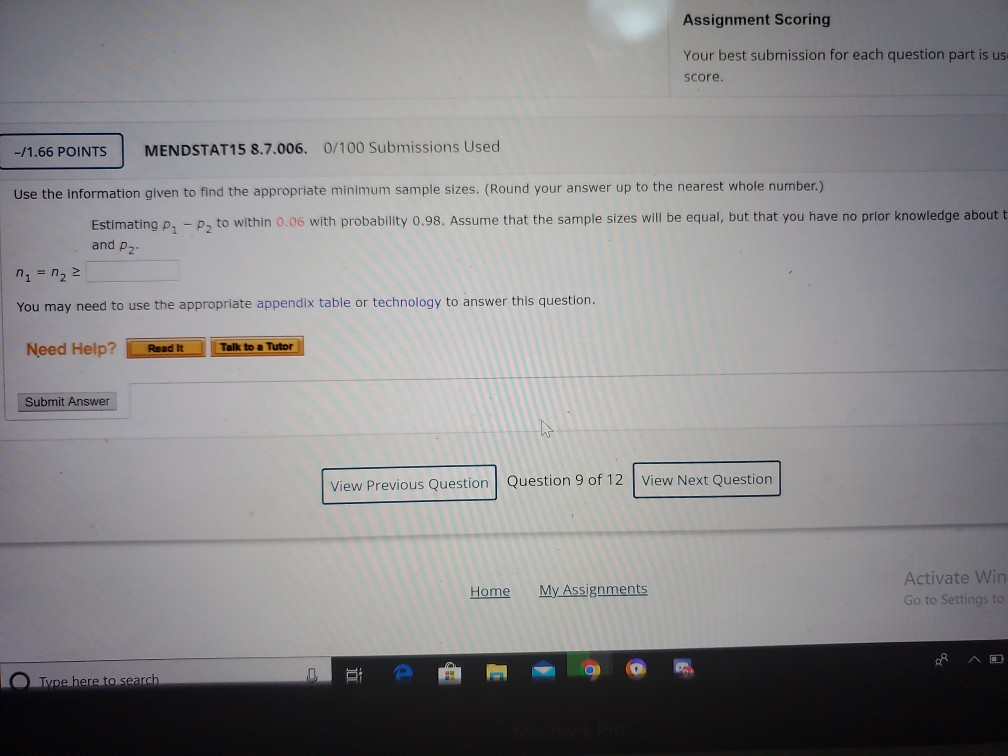 Solved Assignment Scoring Your best submission for each | Chegg.com