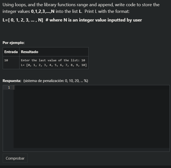 Solved Using loops, and the library functions range and | Chegg.com