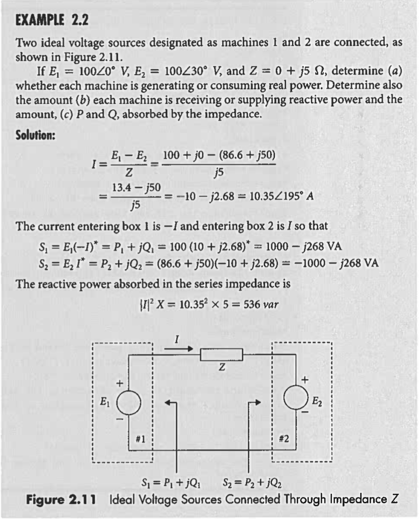 [Solved]: 2.3 In A Single-phase Circuit Va=120