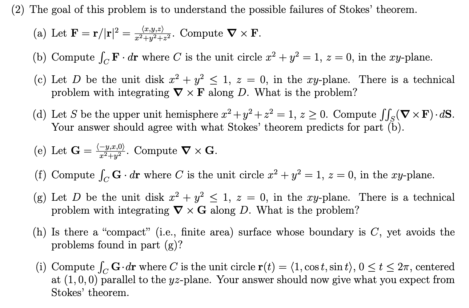 Solved (2) The goal of this problem is to understand the | Chegg.com