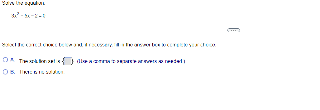 what is the answer to 2 3x 5