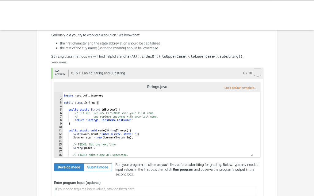 Solved Introduction In this lab, you will use the String