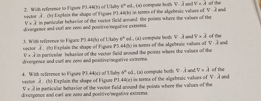 Solved 2. With Reference To Figure P3.44(b) Of Ulaby 61h | Chegg.com