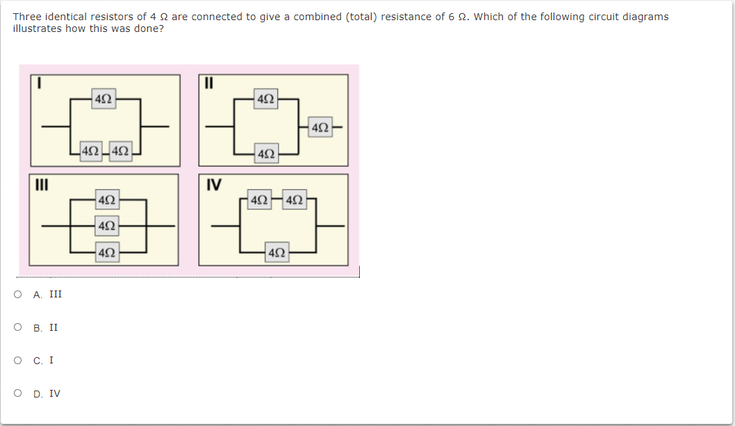 Solved How can you increase the current in a circuit? I. | Chegg.com