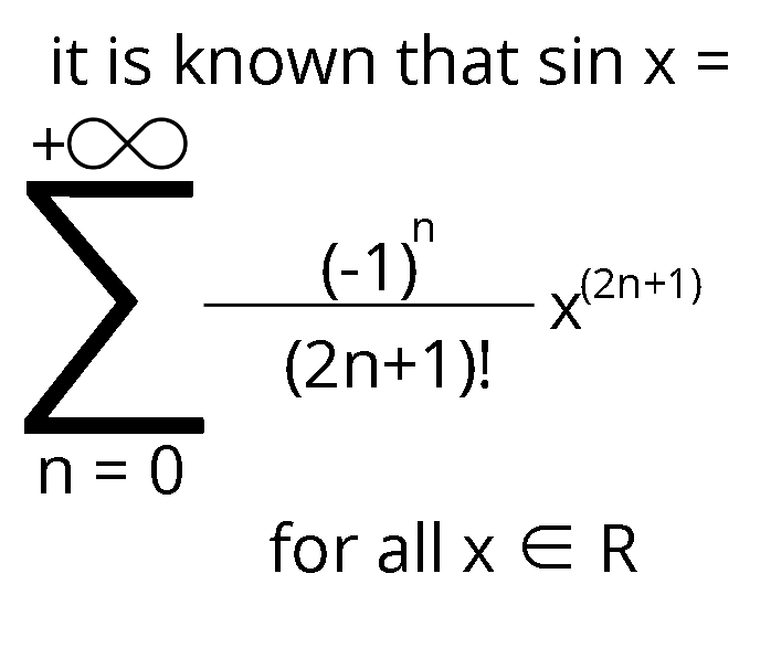 Solved Differentiate the Maclaurin series for x sin( x^2 ) | Chegg.com