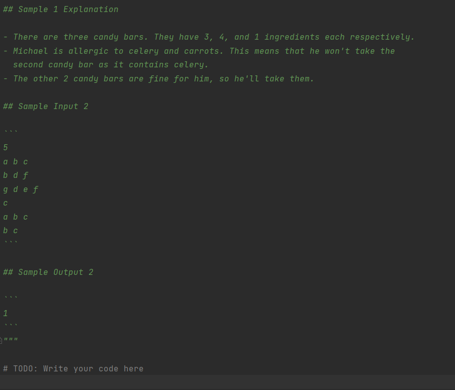 Solved Python question: It's Halloween Night again! | Chegg.com