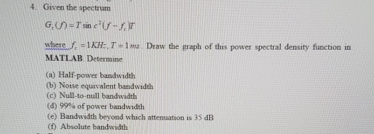 Tutorial On Power Spectral Density Calculations