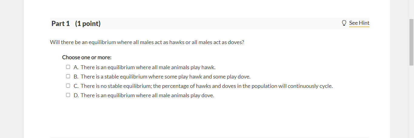 Solved 12 Question (3 points) @ See page 569 Evolutionary | Chegg.com