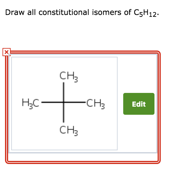 Structural Isomers C5h12