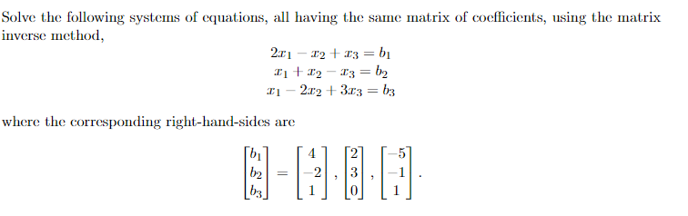 Solved 7. Let T1 T2 T3 represent the following row Chegg