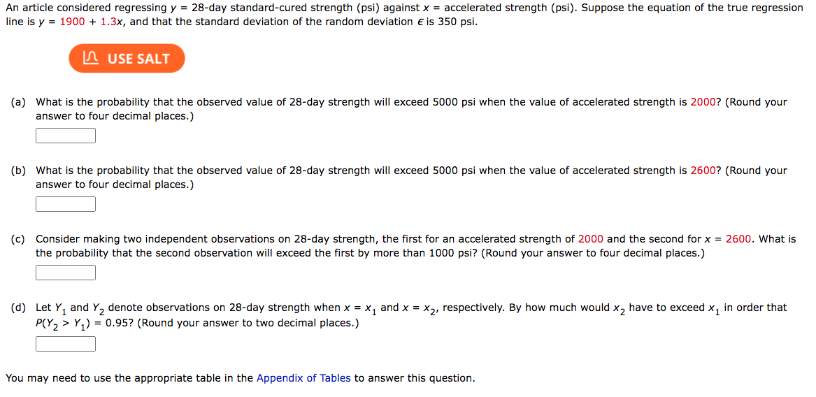 Solved An article considered regressing y=28-day | Chegg.com