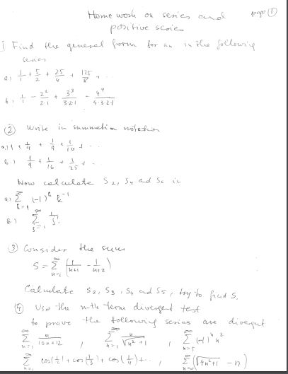 Solved of pochur Convergence sene which sens Deude are | Chegg.com