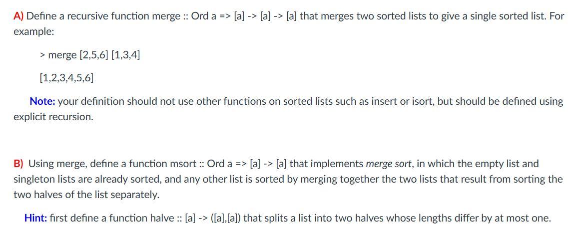 solved-a-define-a-recursive-function-merge-ord-a-a-chegg