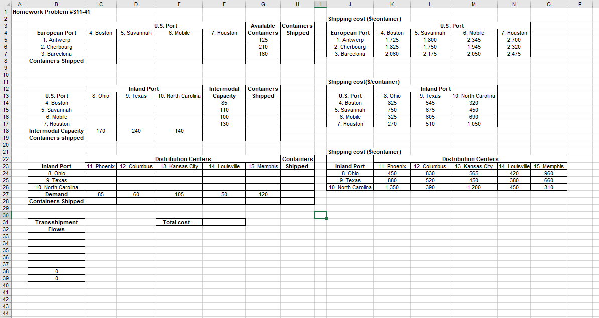 solved-network-design-problem-using-excel-solver-chegg