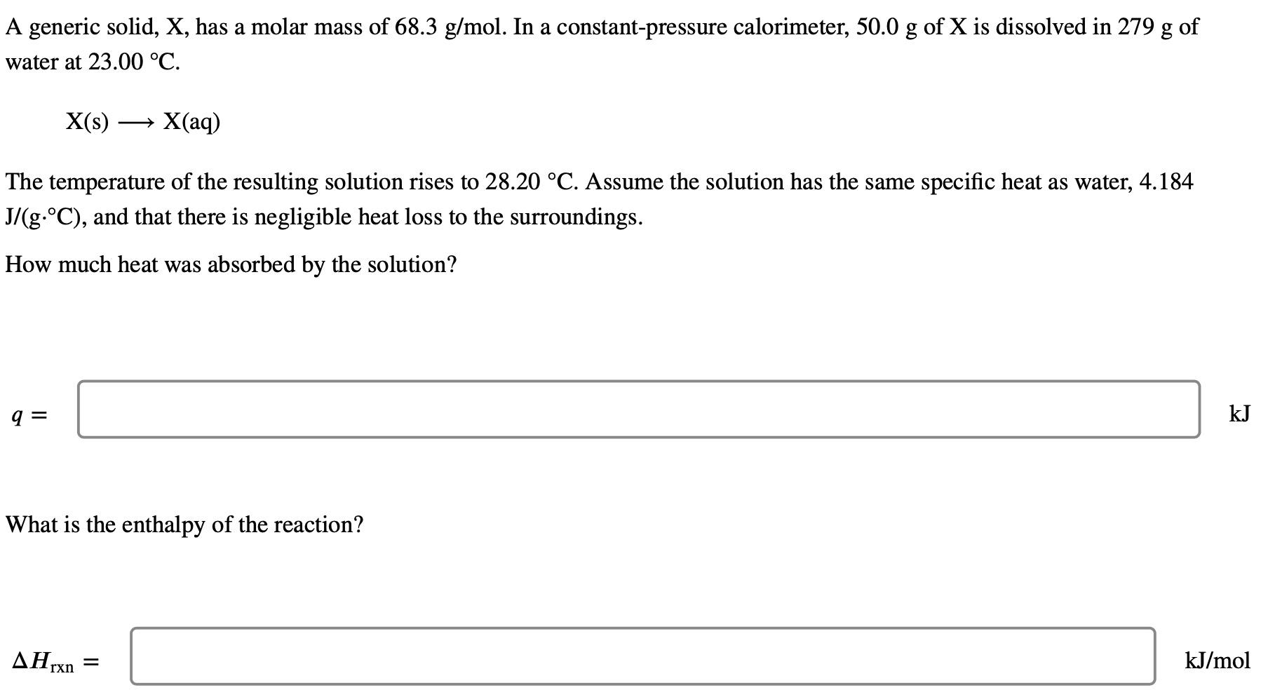 solved-a-generic-solid-x-has-a-molar-mass-of-68-3-g-mol-chegg