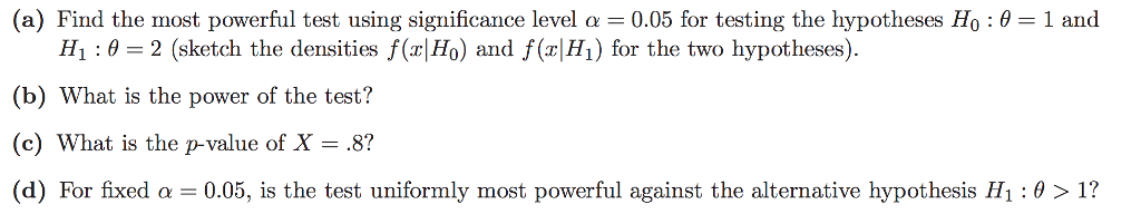 Solved Let X be a single observation from the probability | Chegg.com