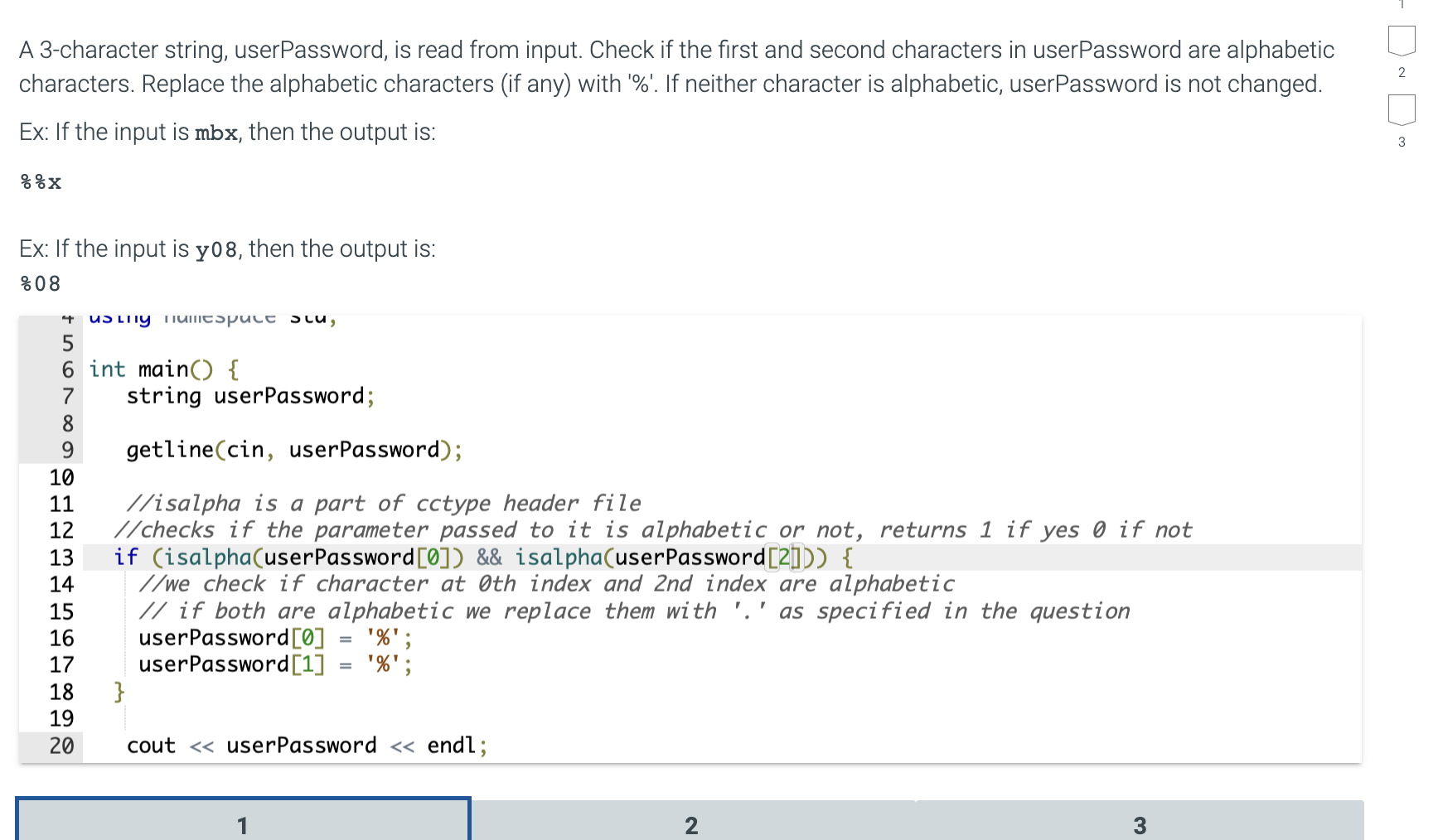 solved-read-in-a-3-character-string-from-input-into-variable-chegg