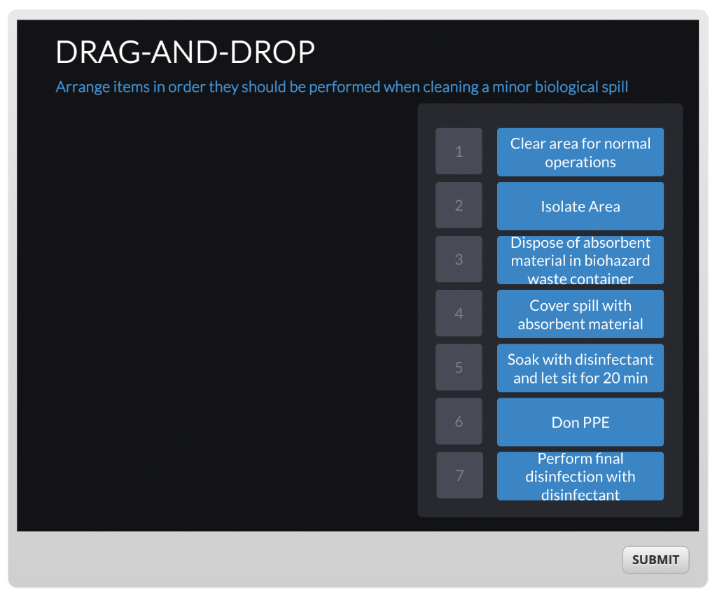 Solved DRAG-AND-DROP Arrange items in order they should be | Chegg.com