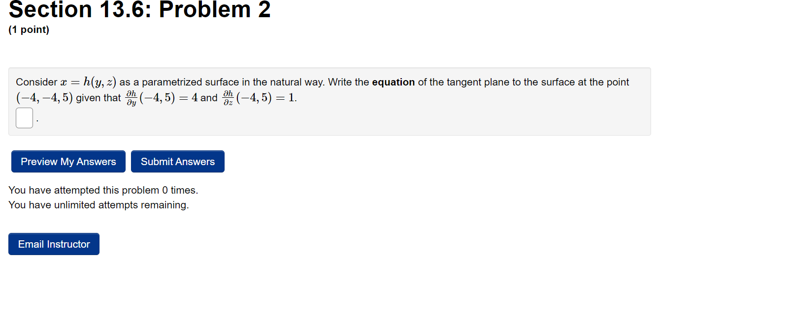 Solved Consider Xhyz As A Parametrized Surface In The 9834