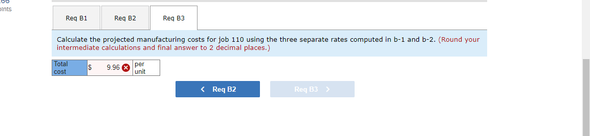 Solved For B-3 They Want The Answer In Terms Of Per Unit... | Chegg.com