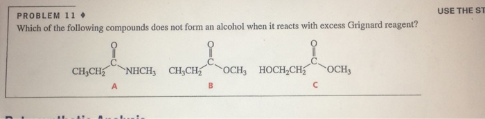 Solved Which of the following compounds does not form an | Chegg.com