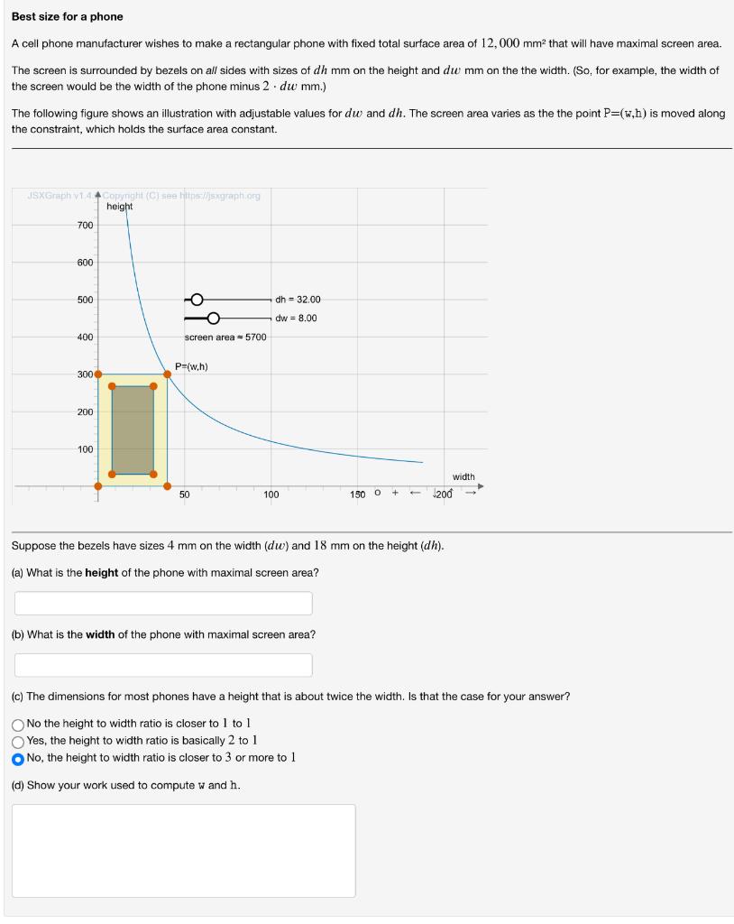 Solved Best size for a phone A cell phone manufacturer | Chegg.com