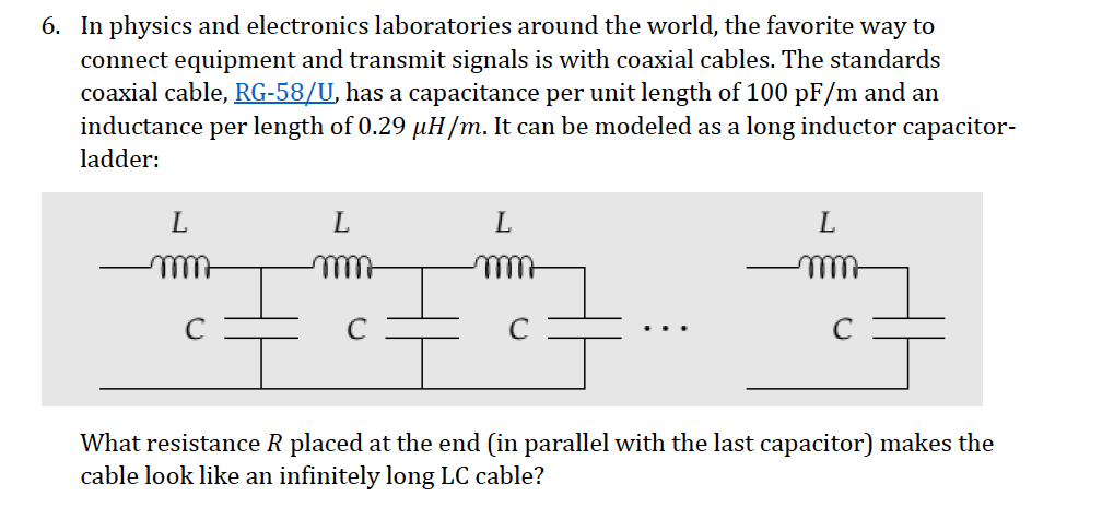 Solved 6 In Physics And Electronics Laboratories Around Chegg Com