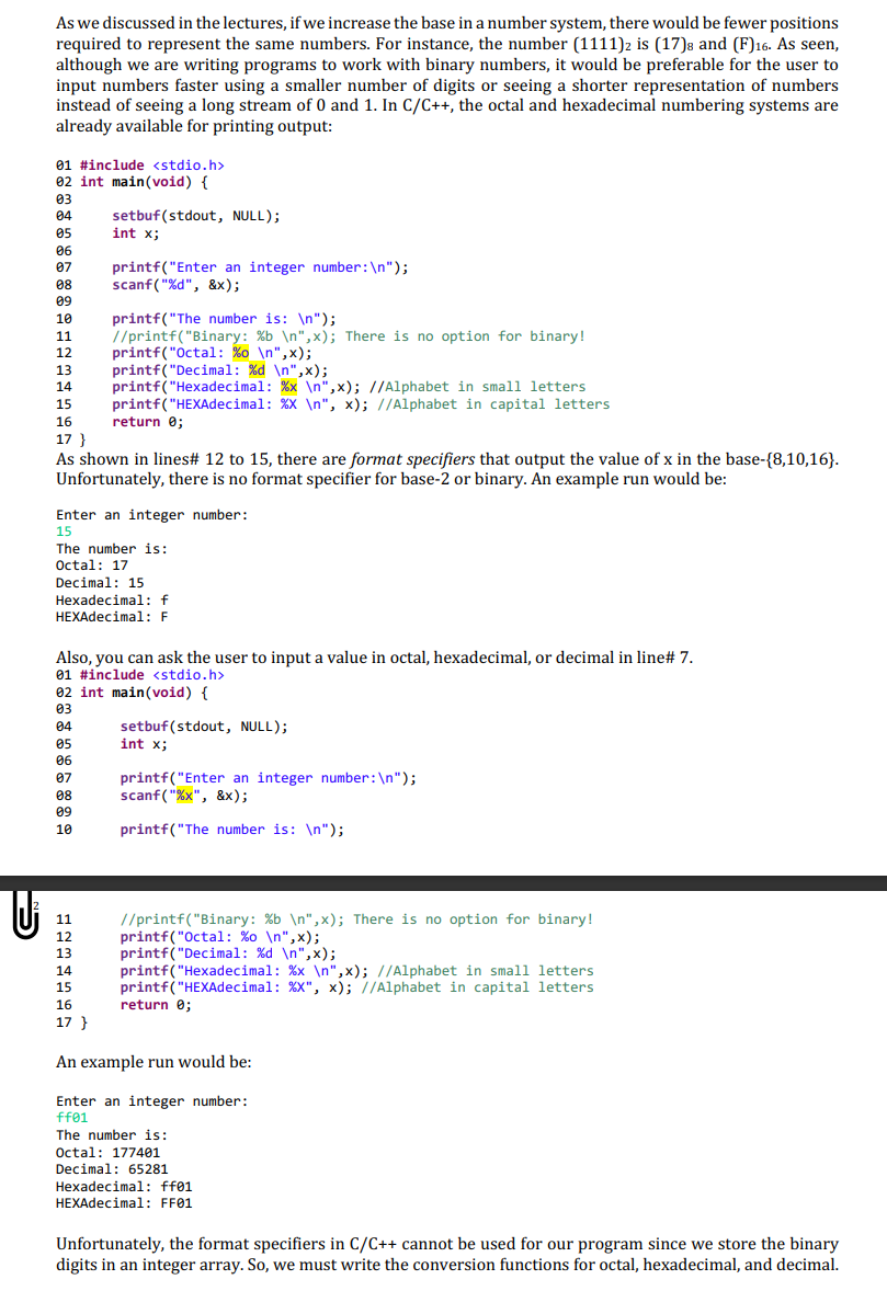Solved Step 2. Writing Modular Programs Before adding new | Chegg.com