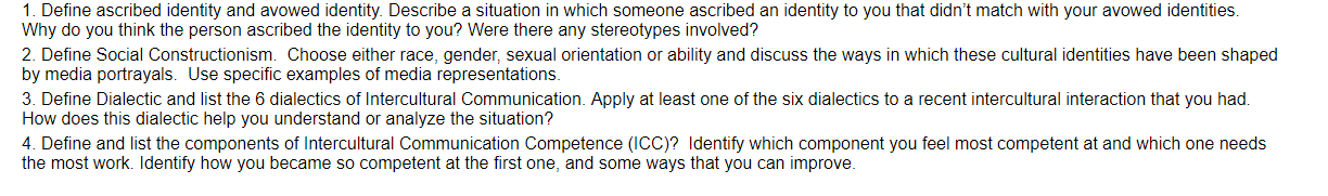 avowed identity definition