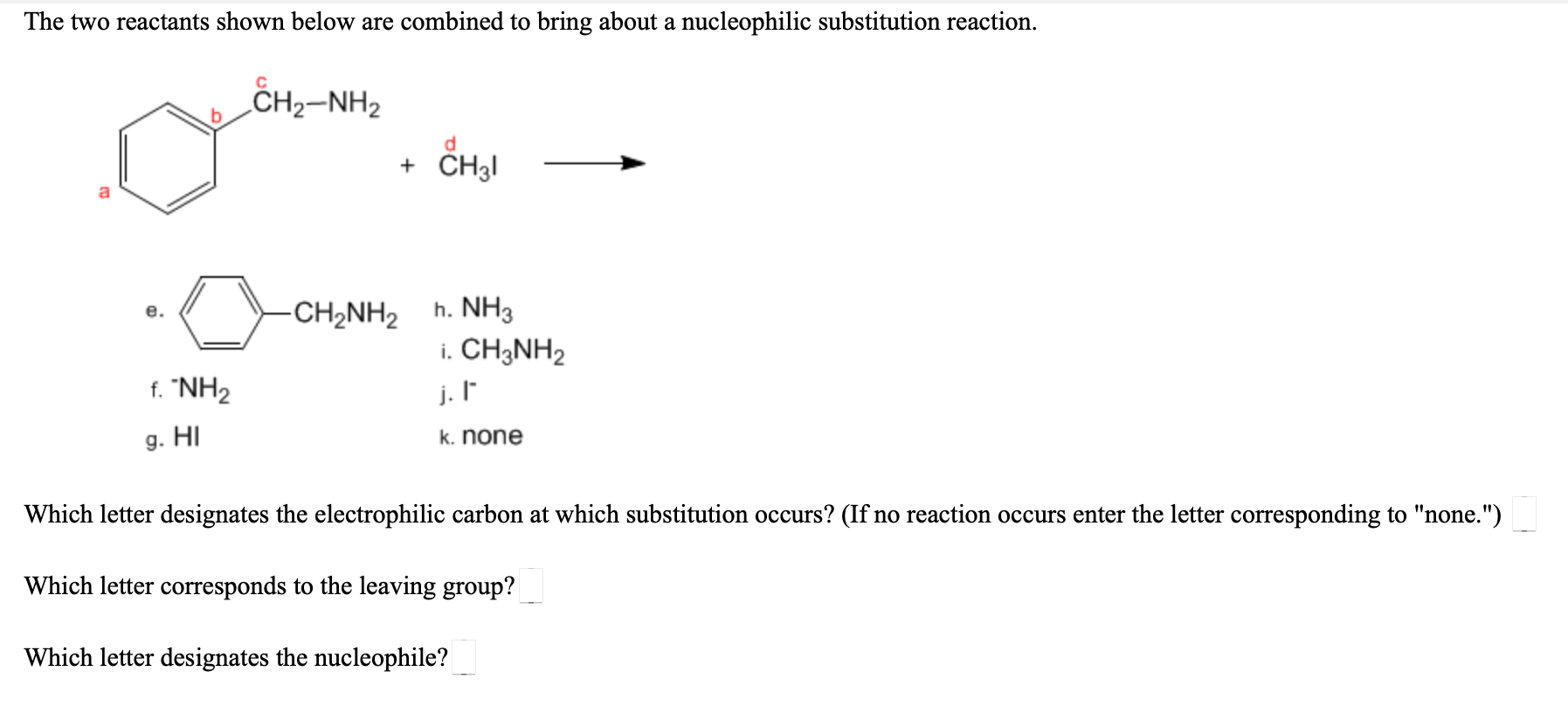 Solved The Two Reactants Shown Below Are Combined To Bring | Chegg.com