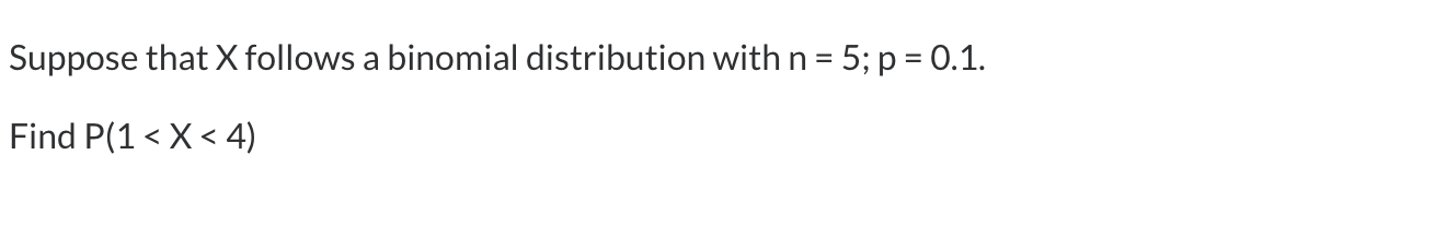 Solved Suppose that X follows a binomial distribution with n | Chegg.com