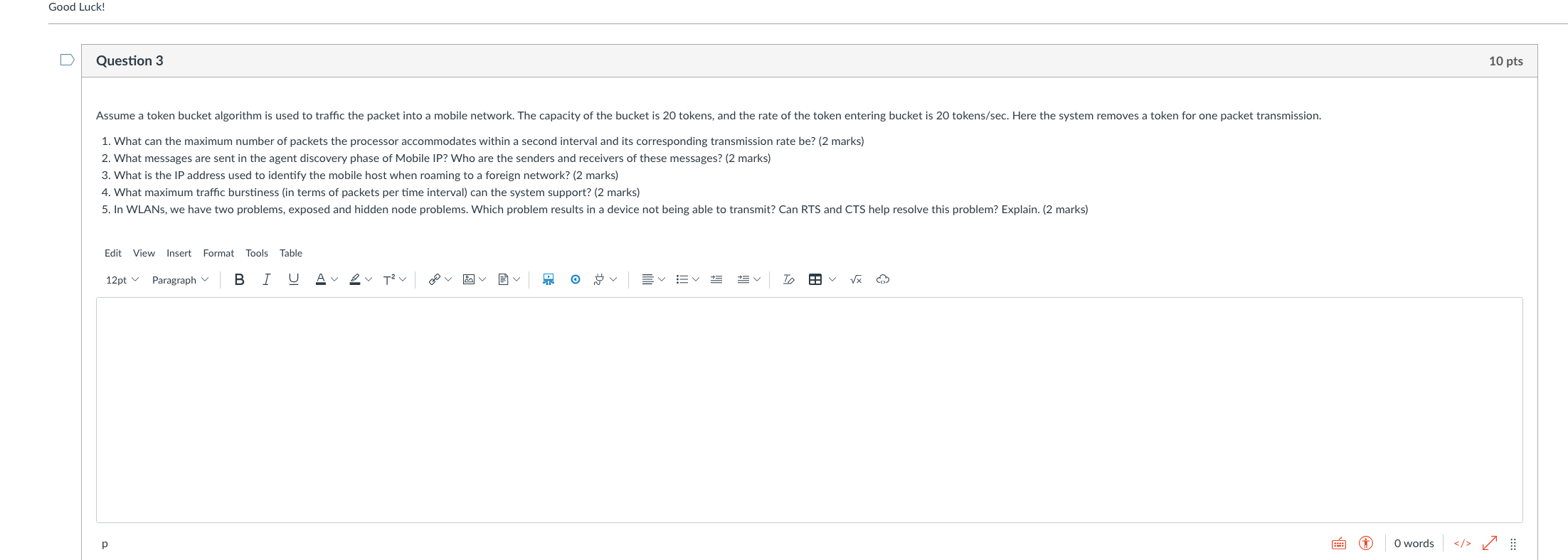 Solved 1. What Can The Maximum Number Of Packets The 