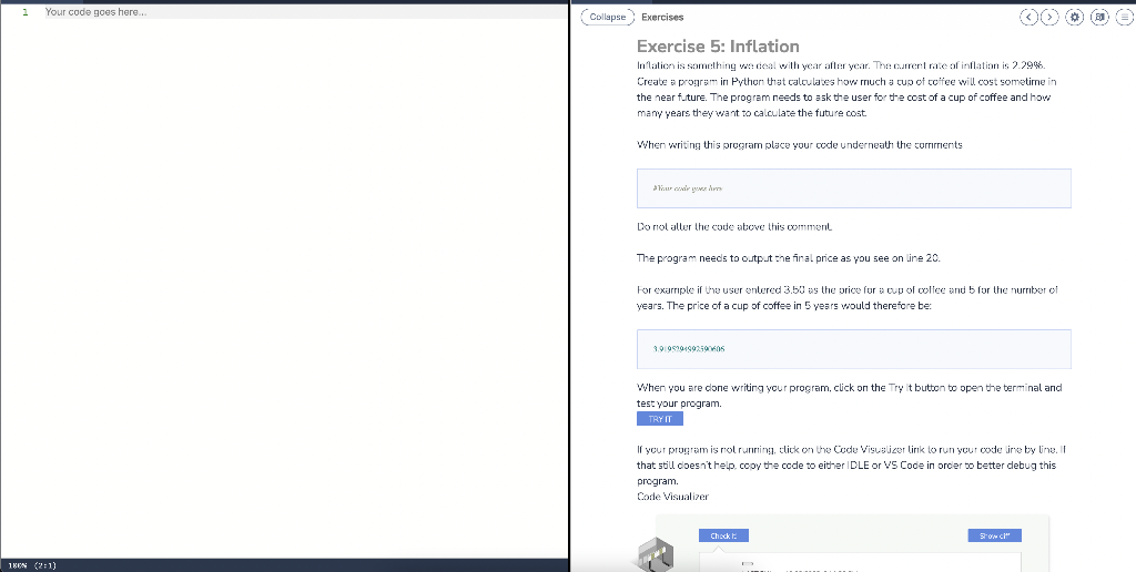 Solved Inflation is something we deal with year after year. | Chegg.com