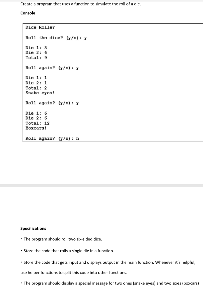 Solved I NEED HELP TO CODE THESE TWO PROGRAMS SO THEY LOOK | Chegg.com