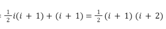 Solved 21i(i+1)+(i+1)=21(i+1)(i+2) | Chegg.com