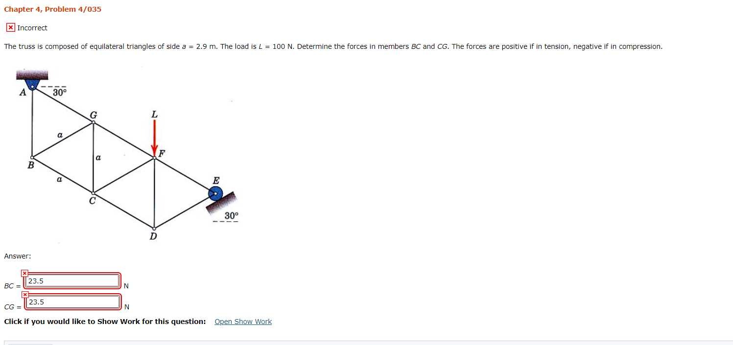 Solved Chapter 4, Problem 4/013 Determine the forces in | Chegg.com