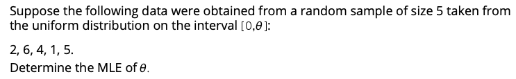 Solved Suppose the following data were obtained from a | Chegg.com