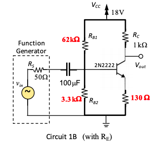 Solved II – Consider now Circuit 1B. Compared to Circuit 1A, | Chegg.com