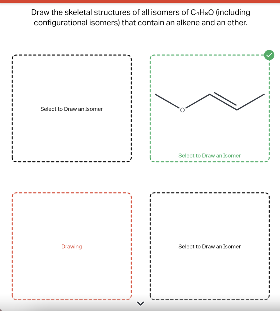 Solved Draw the skeletal structures of all isomers of C4H8O | Chegg.com