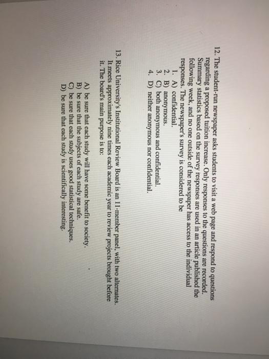 Solved Multiple Choice business A West Coast university