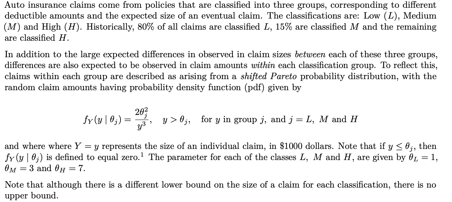 Solved Q1: If You Know That A Claim Is More Than $1000 And | Chegg.com