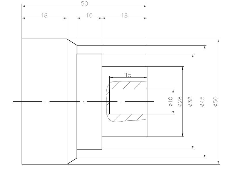 I have to finish this part with Cnc programming. (Cnc | Chegg.com