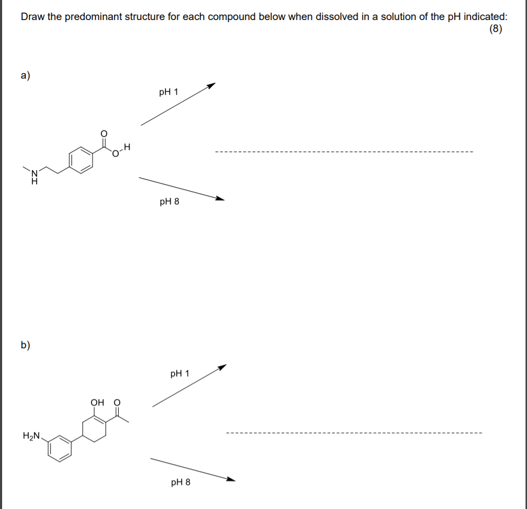 solved-draw-the-predominant-structure-for-each-compound-chegg