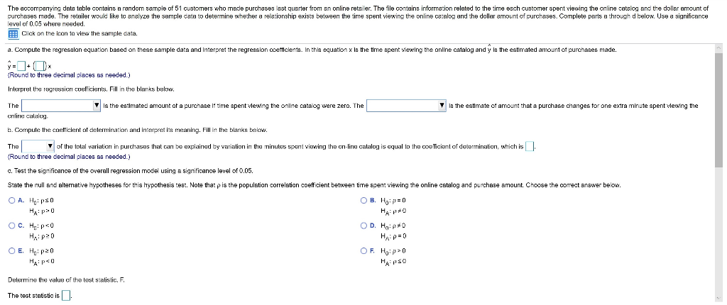 Solved The accompanying data table contains a random sample | Chegg.com