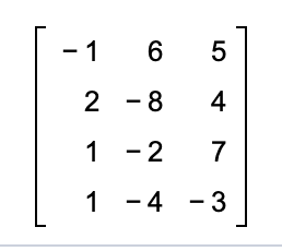 find orthogonal basis of matrix